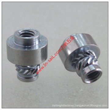 2016 Wholesale Thread Insert Nut Aluminum Knurled Manufacturer